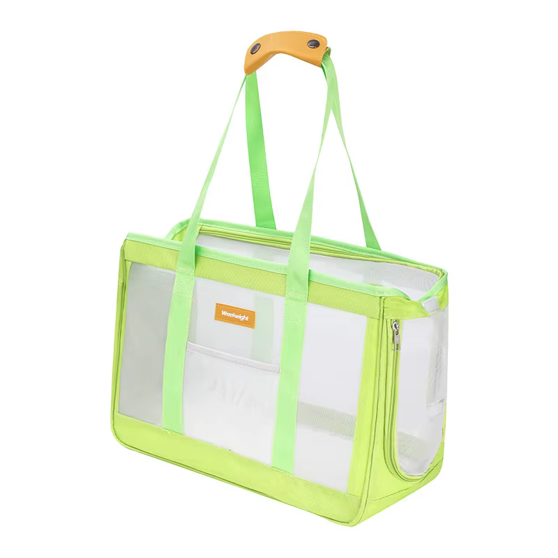 Bolsa de transporte portátil para perros pequeños con malla - imagen 4