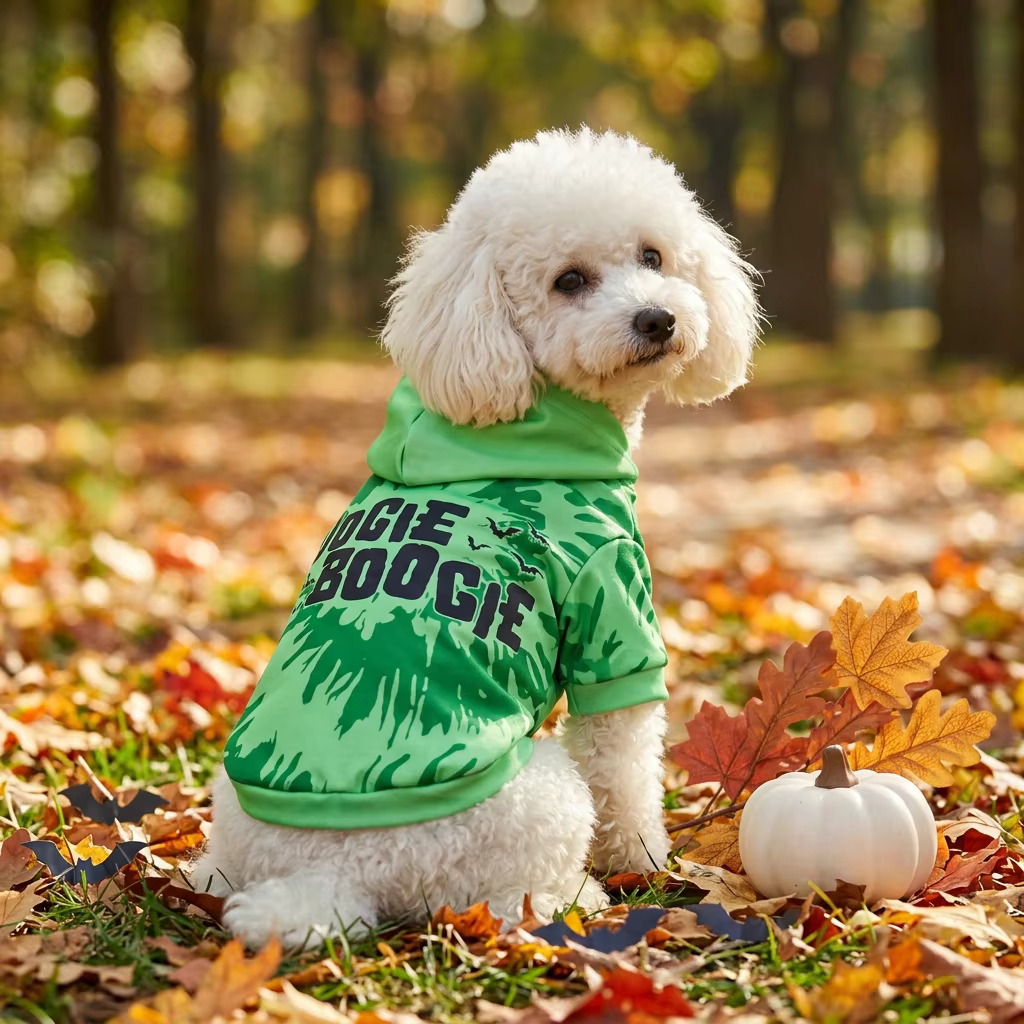 Sudadera con capucha para perro – Abrigo navideño cálido - imagen 5
