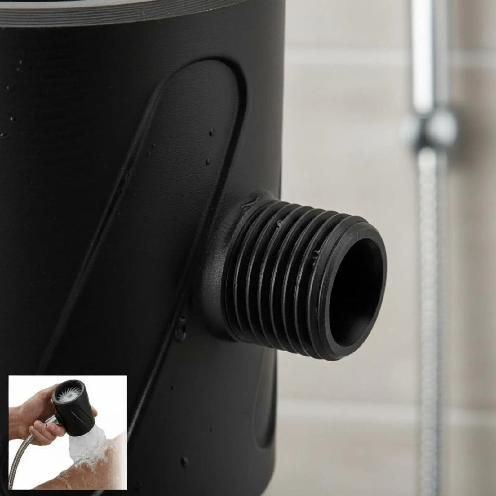 Ducha Tridimensional para Gatos y Perros – Rociador de Presión Manual - imagen 2
