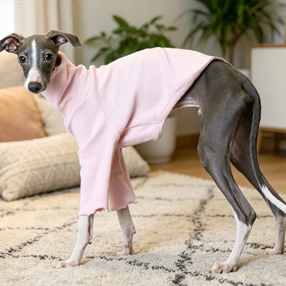 Ropa para perros: pijama algodón suave manga larga galgo y whippet - imagen 4