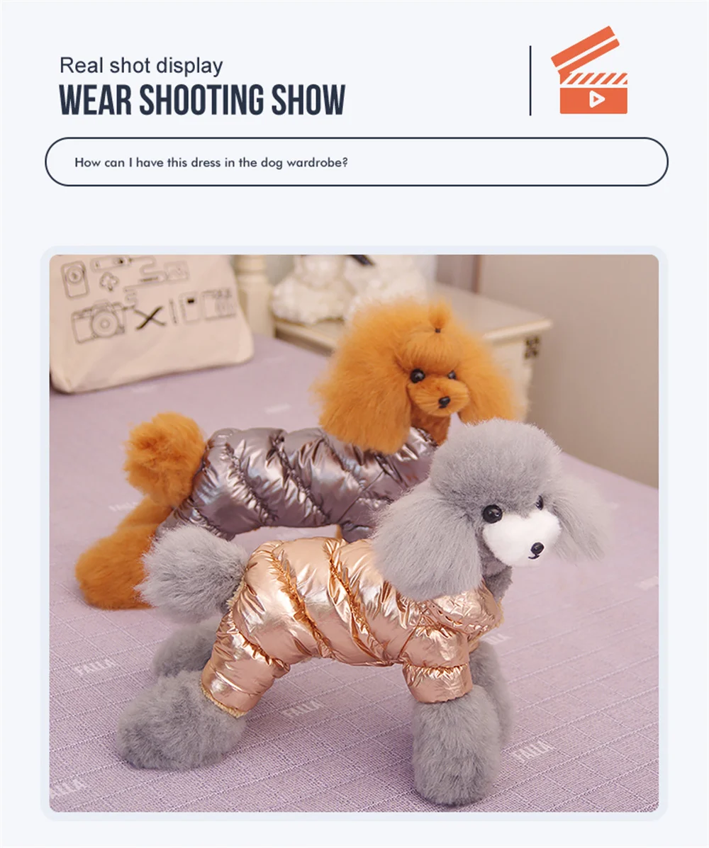 Proceso de limpieza del overol canino