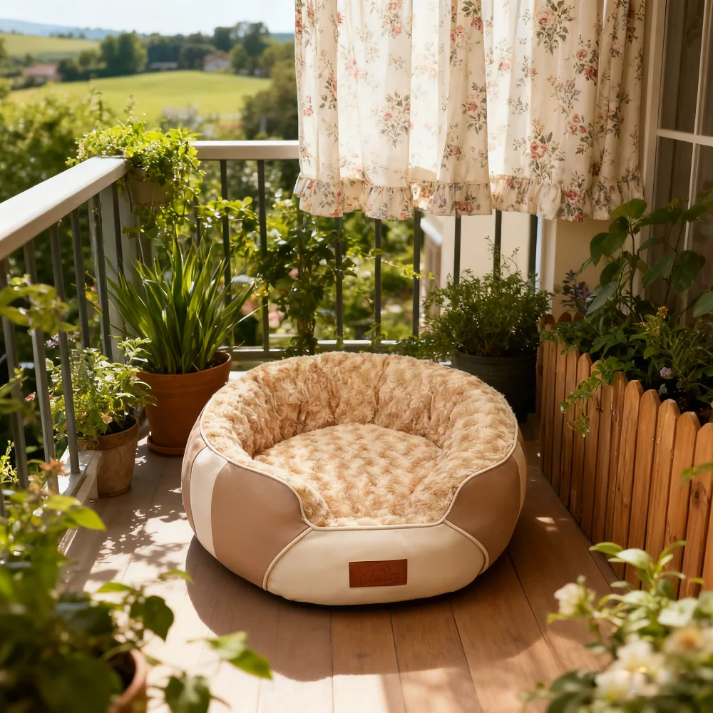 Cama en entorno doméstico