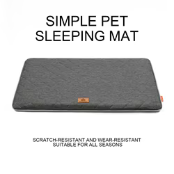 Cama para perros y gatos con alfombra verano extraíble lavable