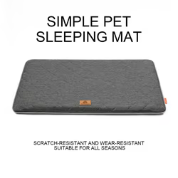 Cama para perros y gatos con alfombra verano extraíble lavable