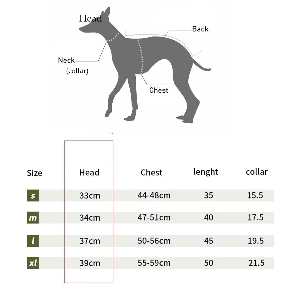 Chaqueta ABQP verde militar para Whippet