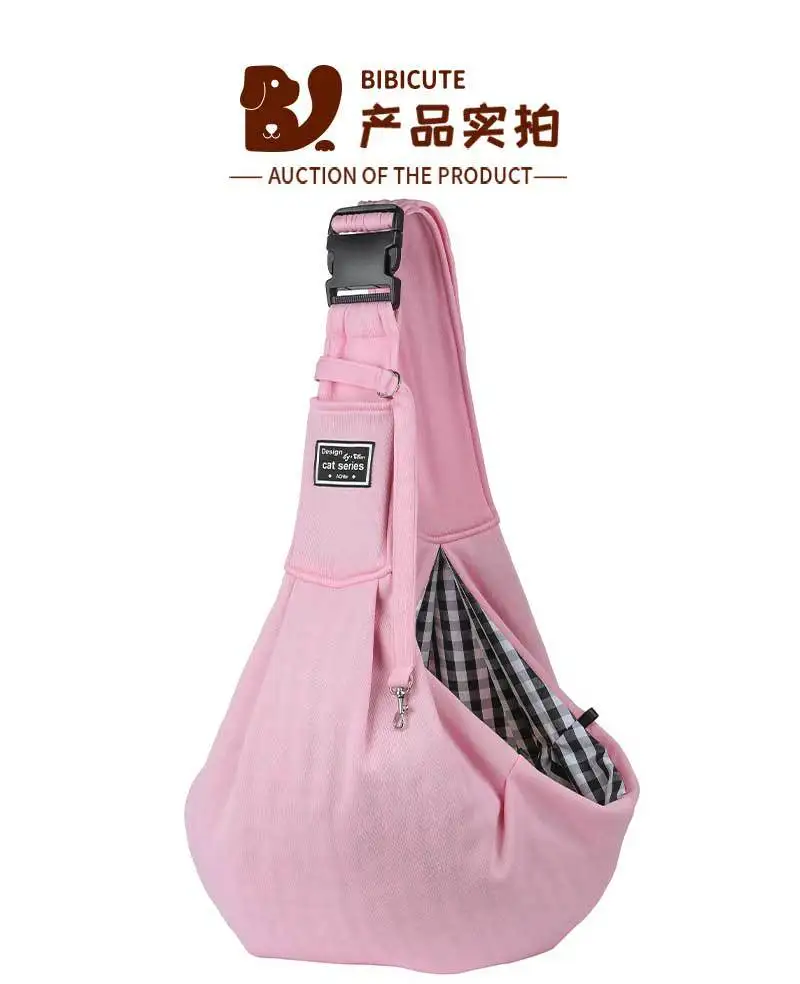 Bolso de transporte para mascotas estilo mensajero