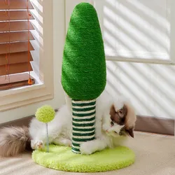 Torre Rascador para Gatos – Poste Resistente con Protector de Sofá