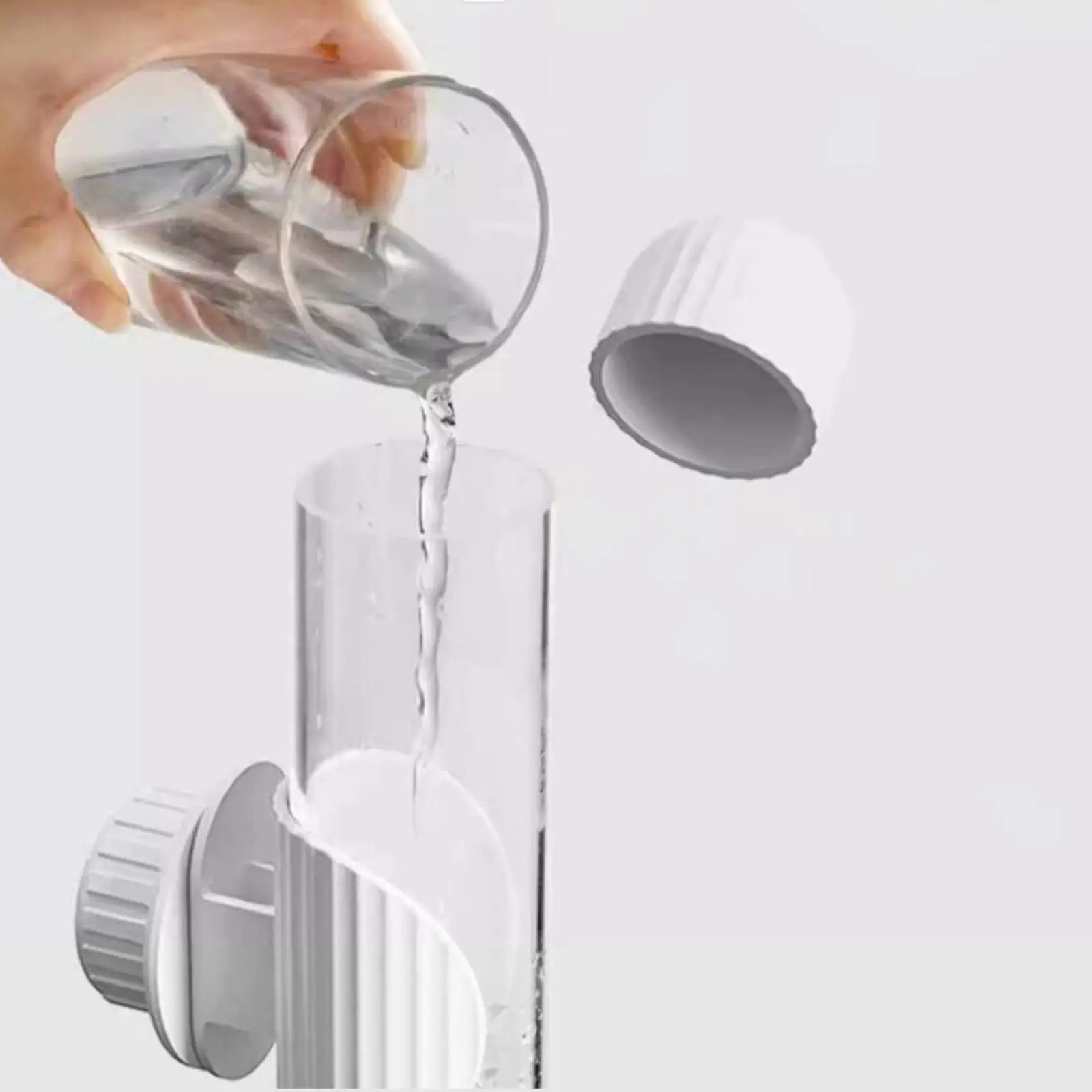 Dispensador de Agua Antideslizante para Loros – Bebedero Jaula Aves