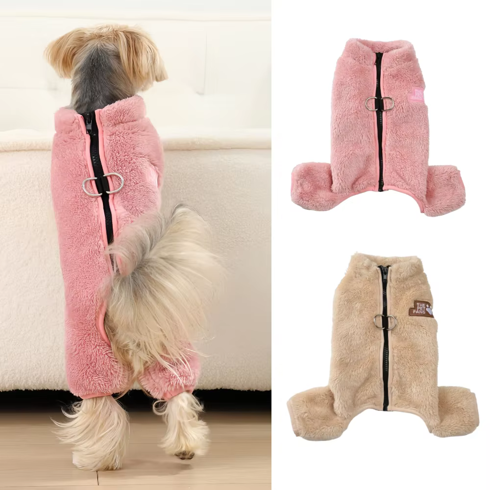 Mono de forro polar suave para perros pequeños y medianos - imagen 4