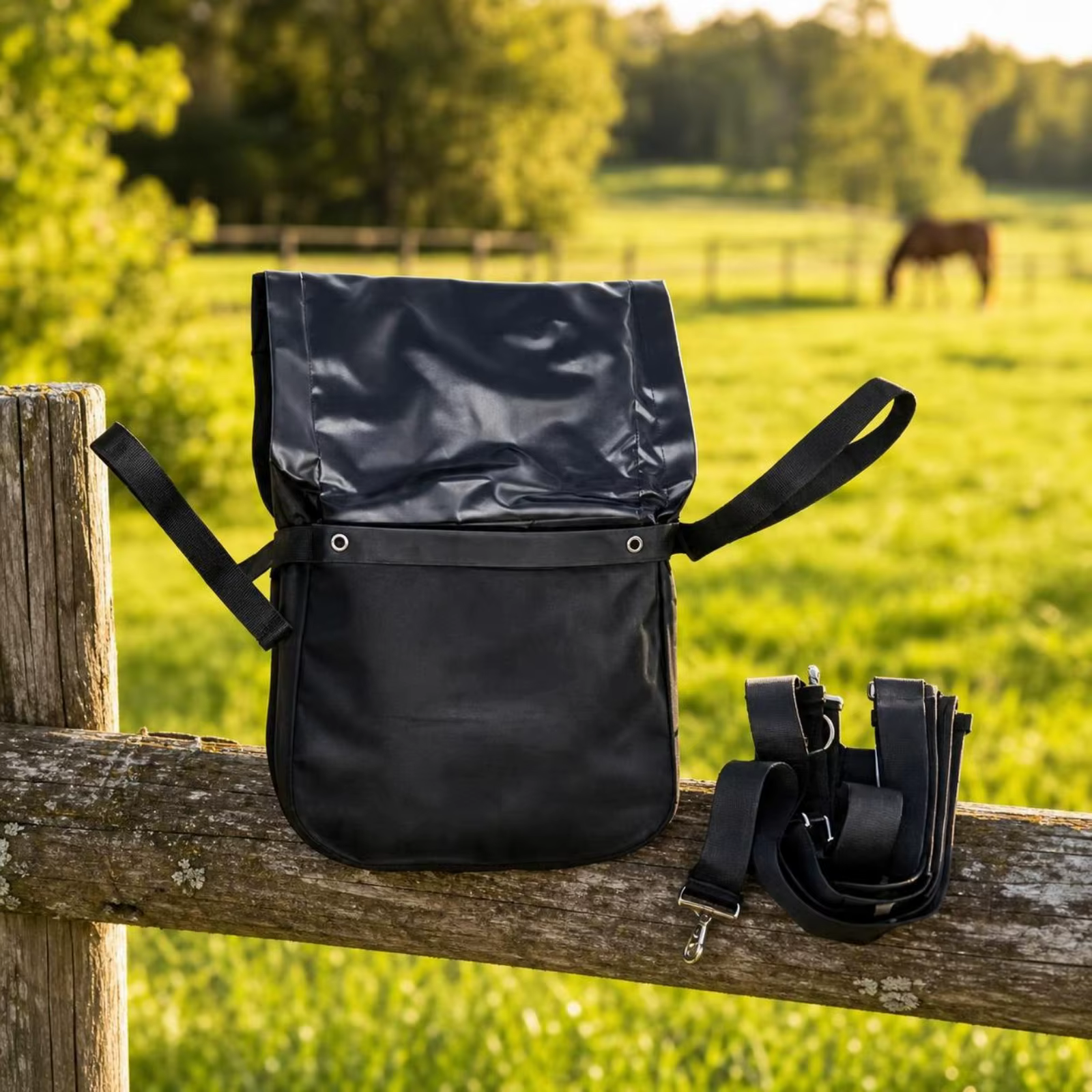 Bolsa Recoge Caca de Caballo Portátil – Resistente a Fugas para Establos y Paseos - imagen 4