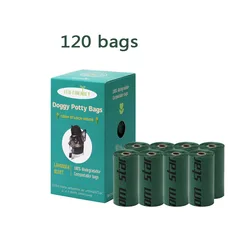 Bolsas recoge cacas biodegradables con dispensador para perros