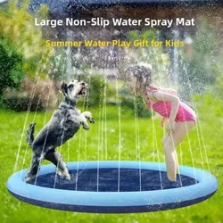Alfombra rociador inflable para perros – Piscina de juegos