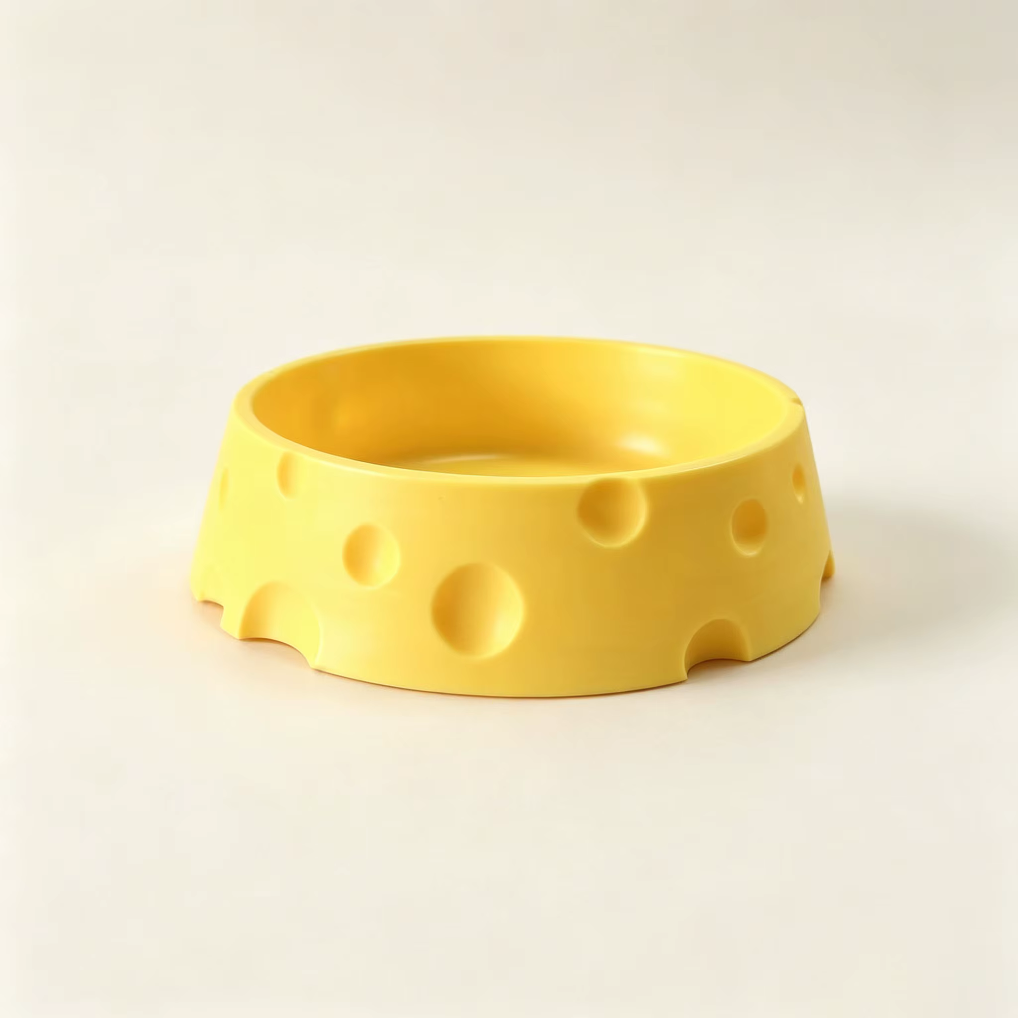 Plato con Forma de Queso para Gatos y Perros – Comedero y Bebedero para Interior - imagen 2