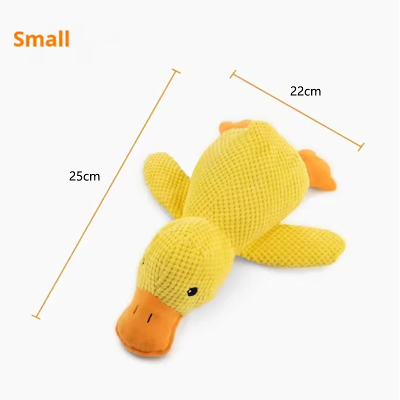 Juguete de Peluche Pato para Perros – Resistente a Mordidas - imagen 5