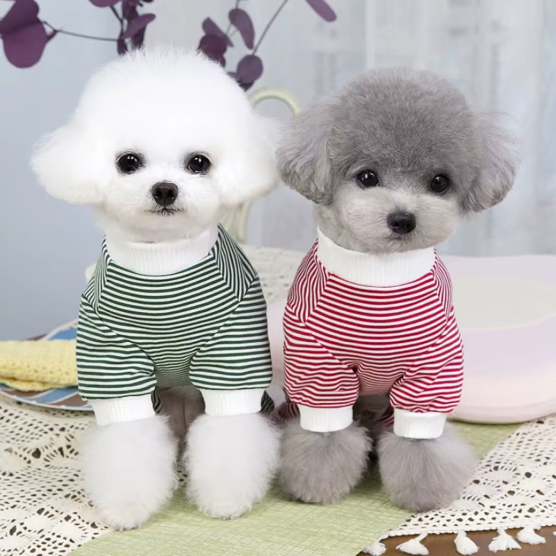 Mono cálido estampado oso para perros pequeños y gatos - imagen 3
