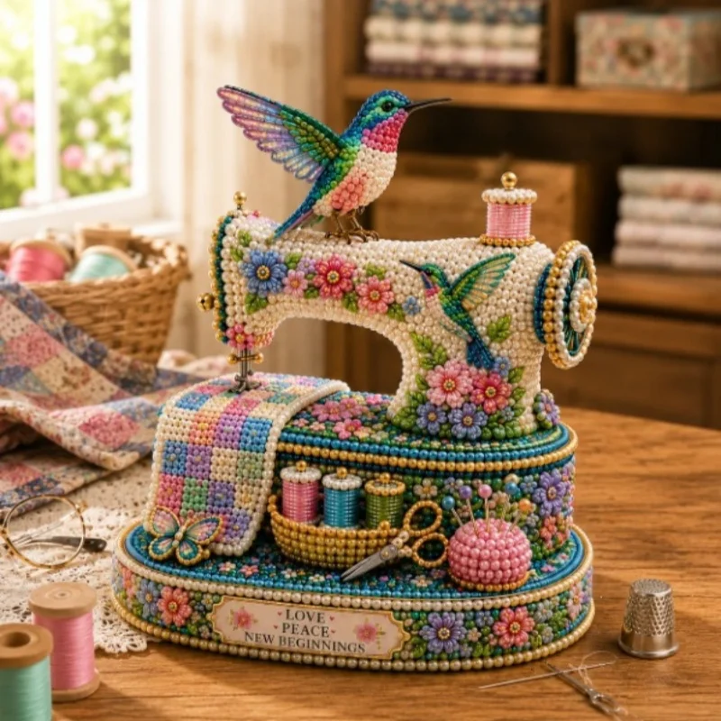 Kit Cuentas 3D Máquina de Coser para Manualidades Principiantes - imagen 3