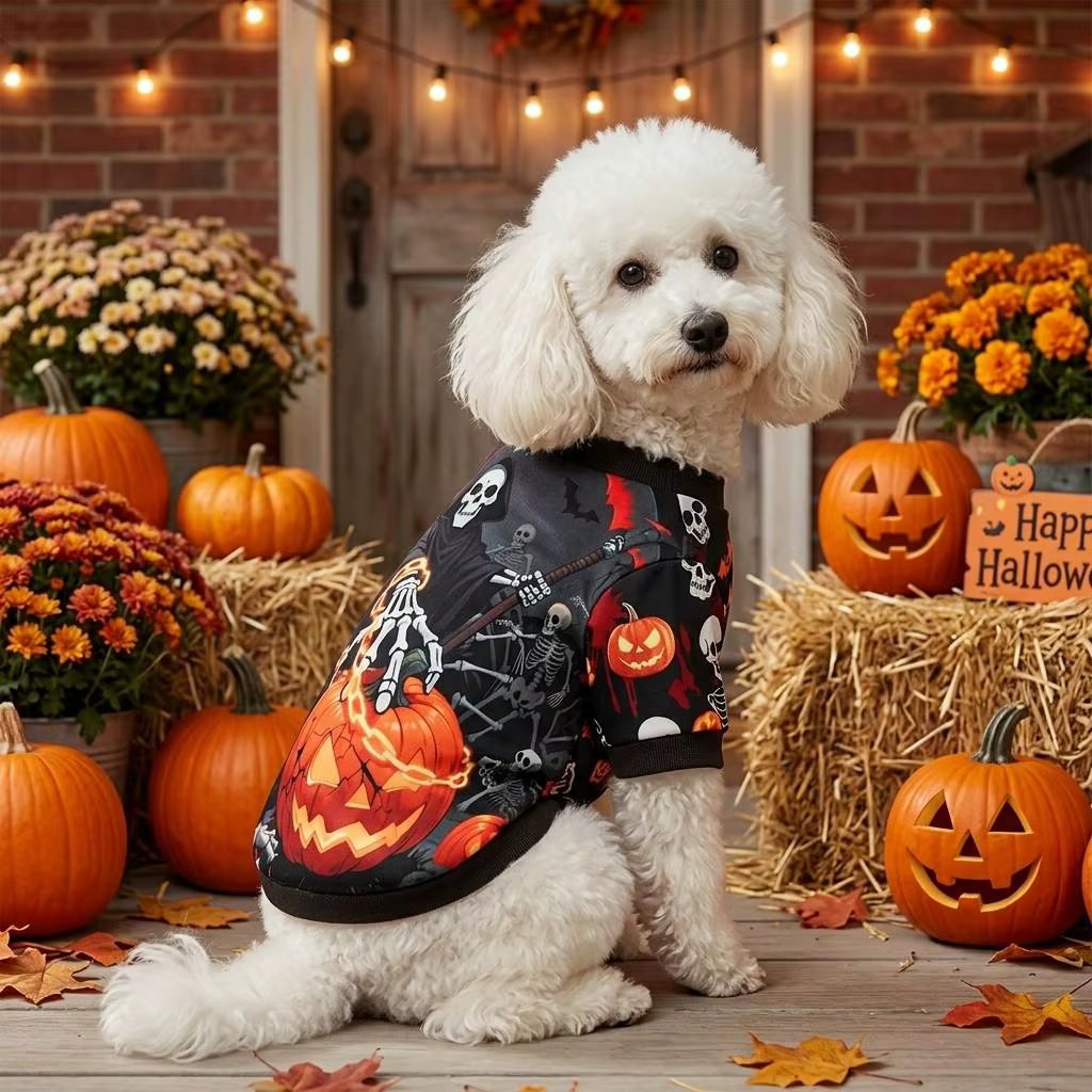 Disfraz Halloween perro y gato