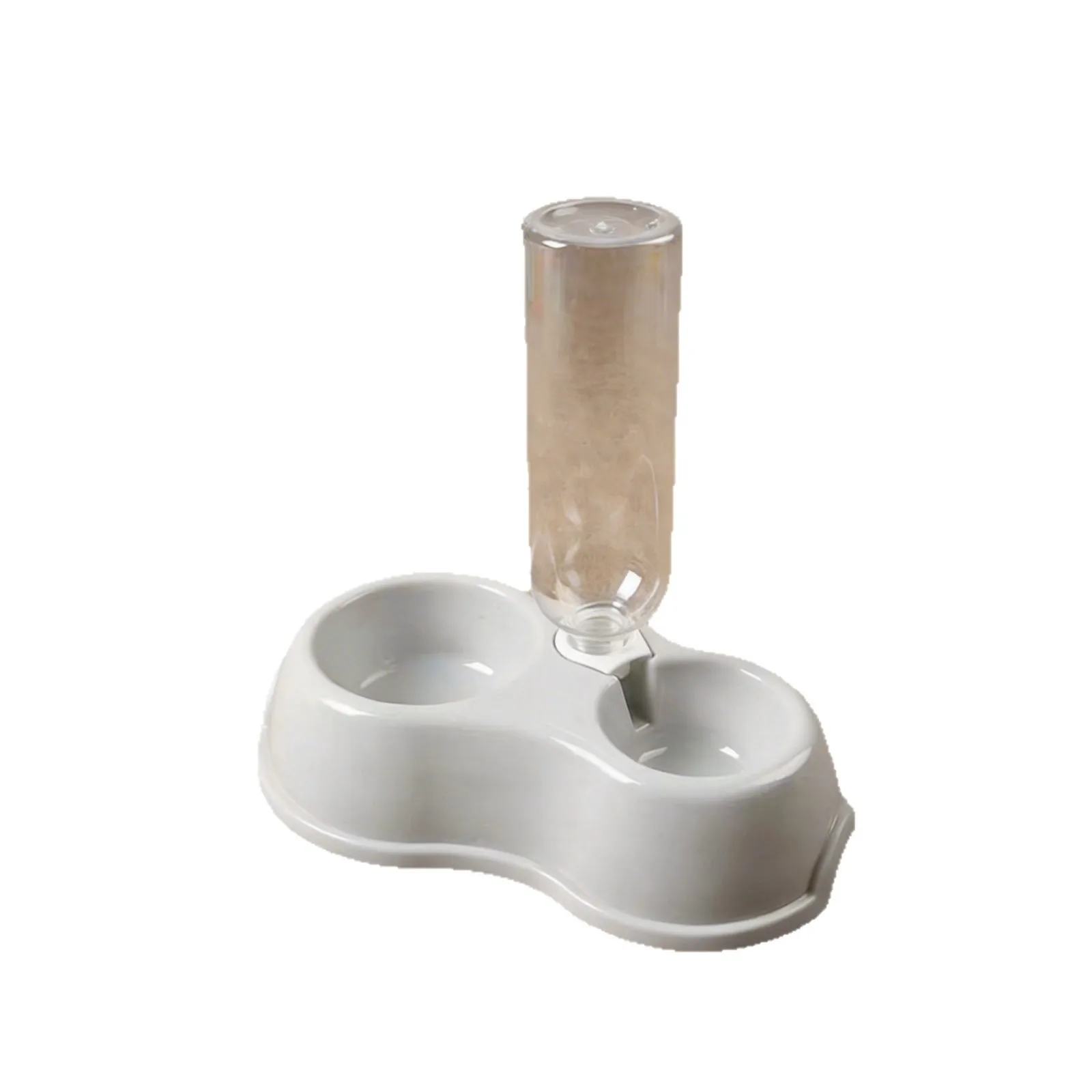 Comedero doble automático con agua integrada para perros y gatos - imagen 2