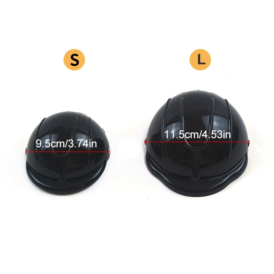 Casco pawstrip para perros pequeños vista frontal