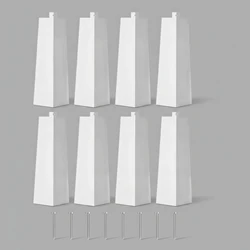 Tapas de esquina de aluminio con clavos para revestimiento