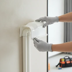 Cubierta decorativa para tubería de aire acondicionado - Funda delgada y duradera
