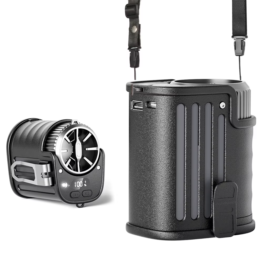 Ventilador personal con sujeción para exterior
