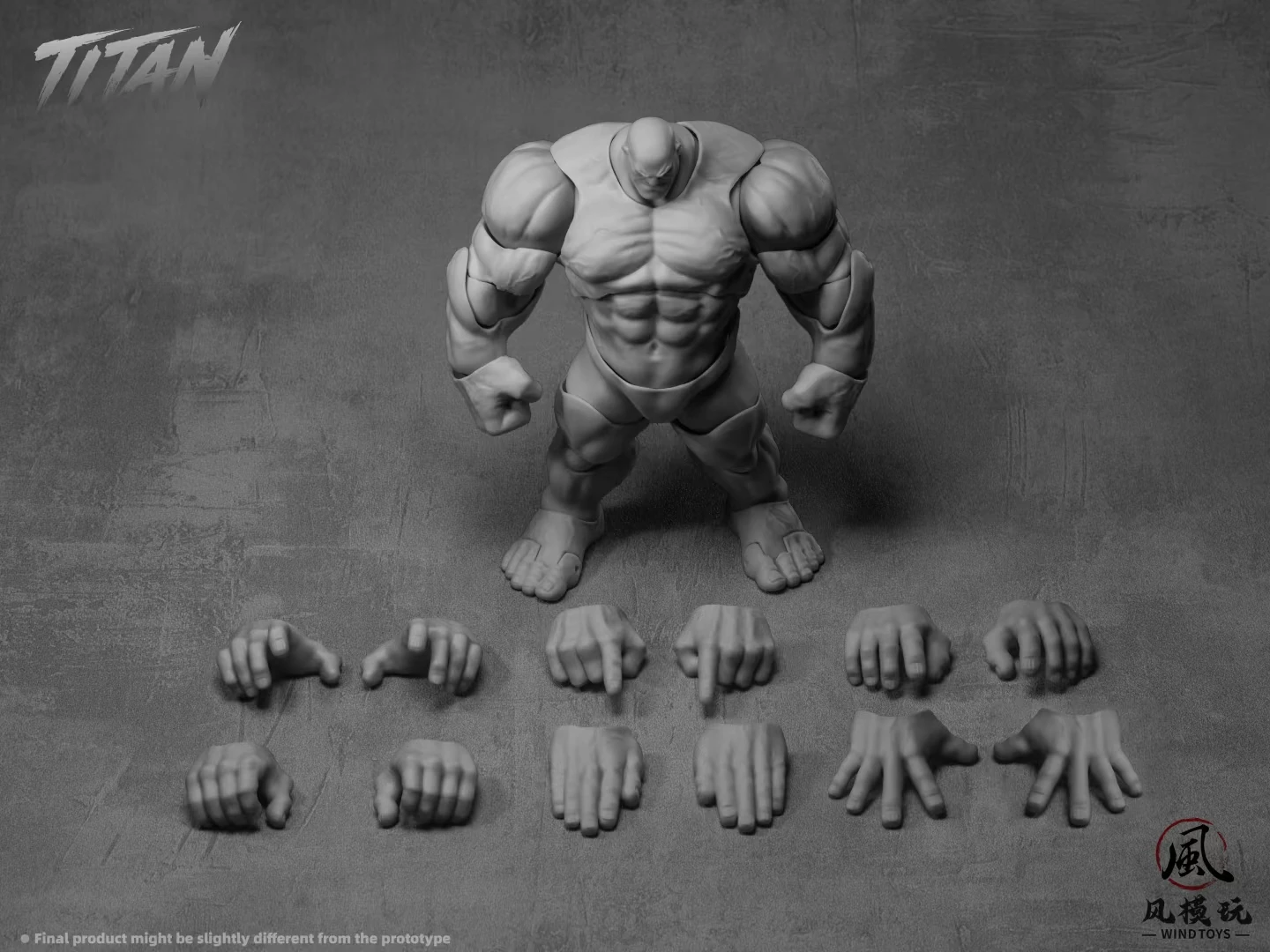 Figura de Acción Titan Wind Toys 1/12 – Coleccionable Súper Articulado - imagen 3