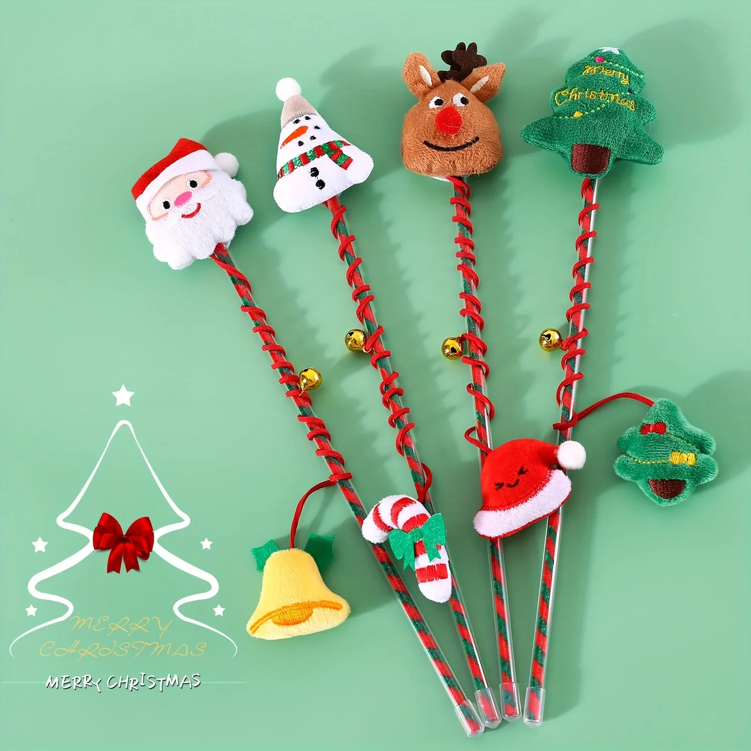 Juguetes festivos para gatos de interior