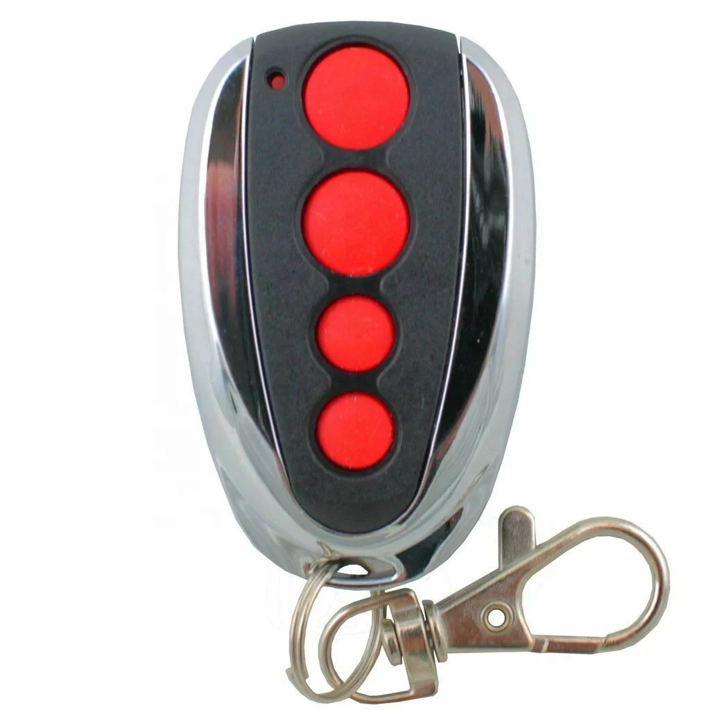 Vista frontal del control remoto para puerta de garaje Steel-Line ZT07