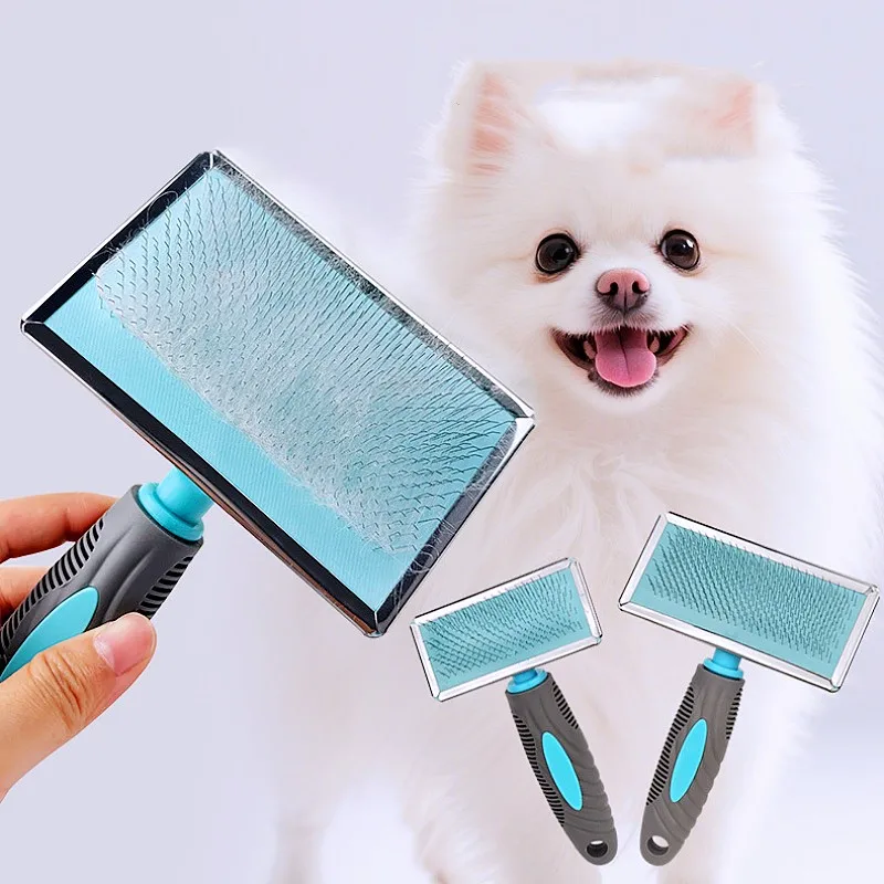 Cepillo removedor de pelo para perros grandes y peines gatos