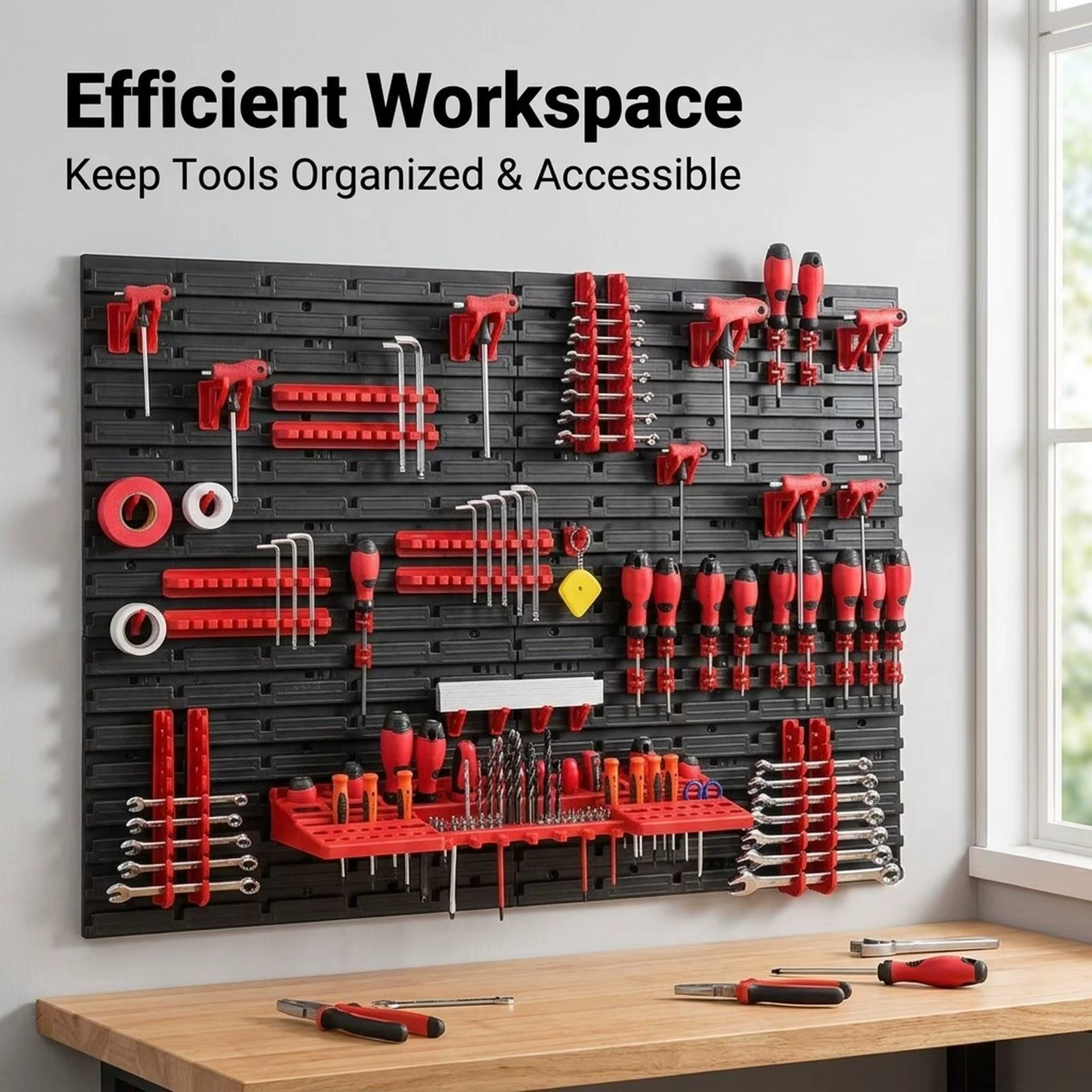 Organizador de pared para accesorios gato y perro, contenedor resistente