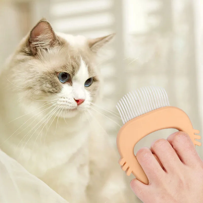 Peine deslanador para gatos y perros: púas que quitan pelo suelto - imagen 4