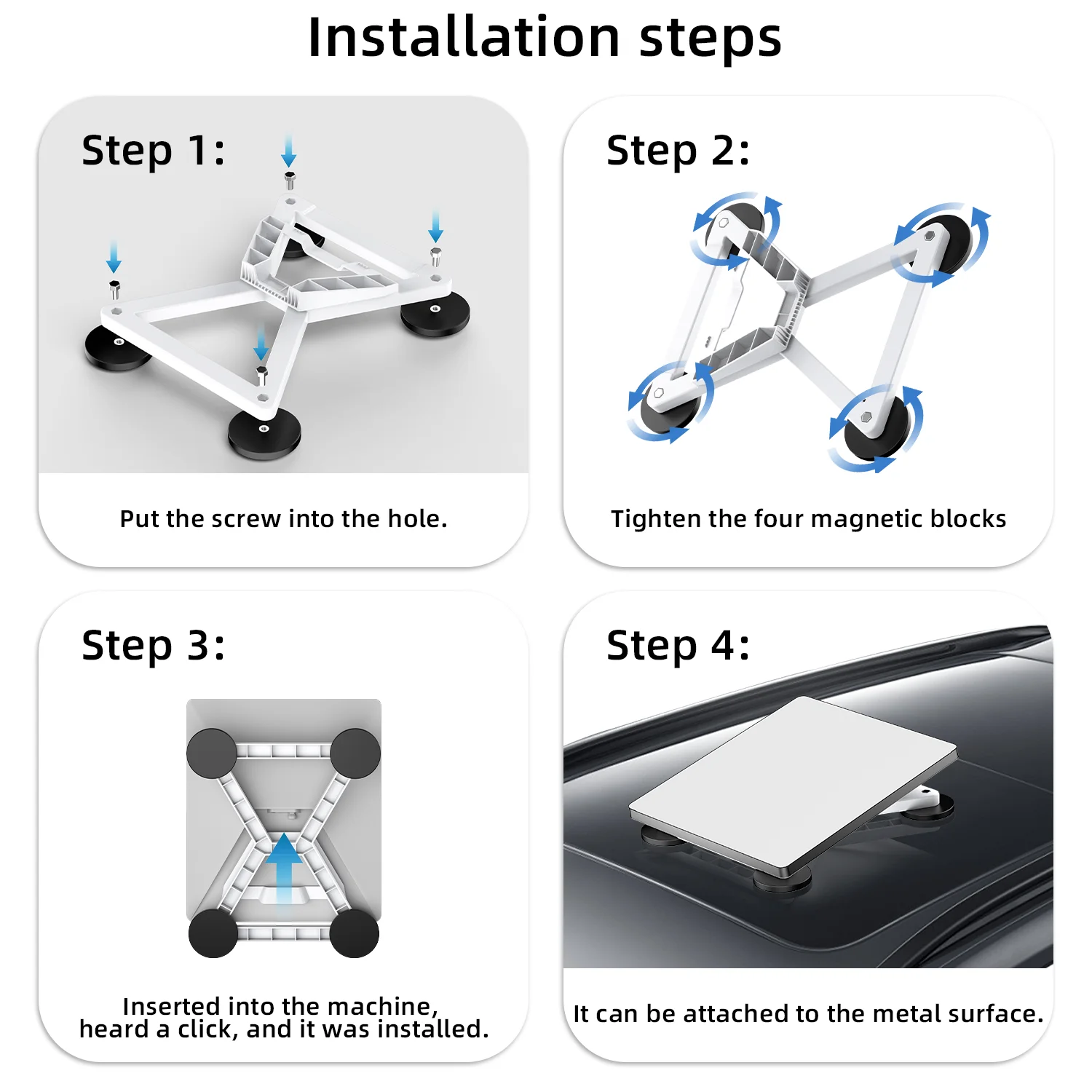 Soporte magnético de techo para Starlink Mini - imagen 2