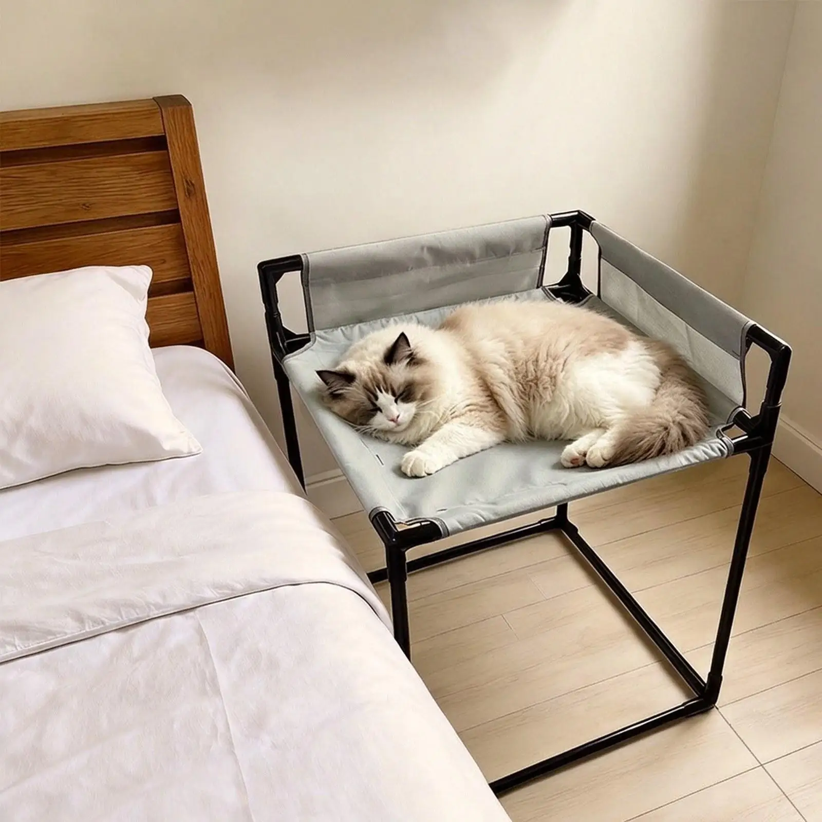 Cama ventana para perros y gatos con barandilla alta - imagen 5