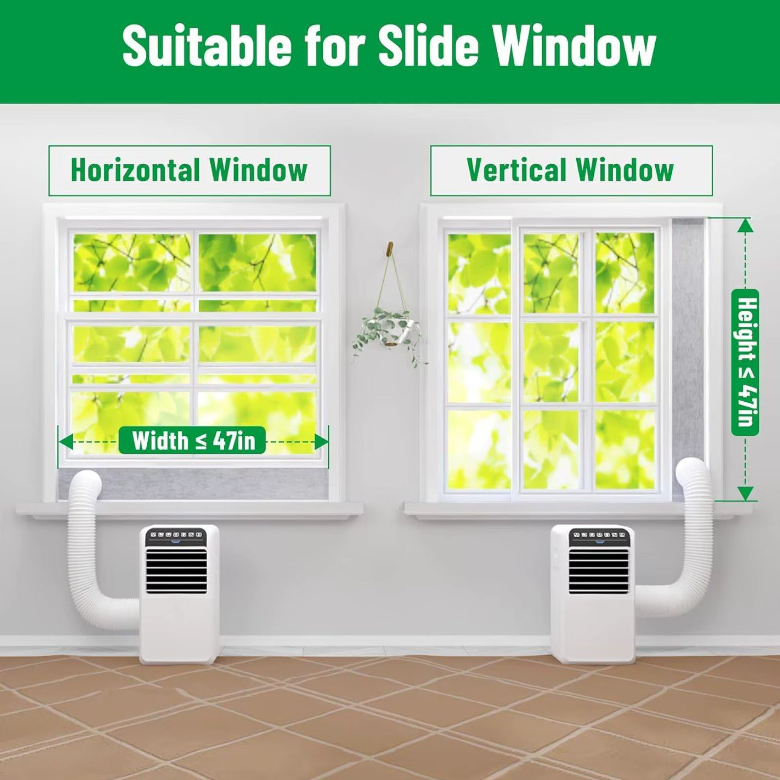 Kit sellado ventana aire acondicionado portátil - Aislamiento y seguridad - imagen 4