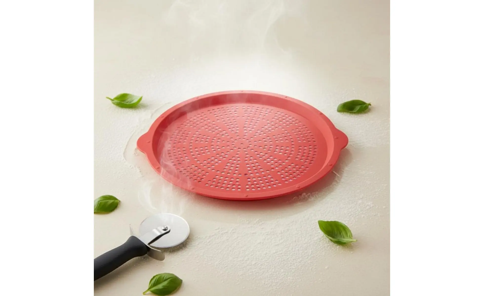 Bandeja de silicona para hornear pizza