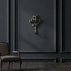 Gancho Decorativo Estilo Corona para Perros y Gatos – Soporte Pared hierro fundido