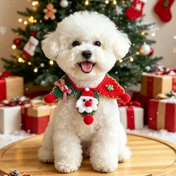 Bufanda navideña para perros pequeños y medianos – Diseño festivo