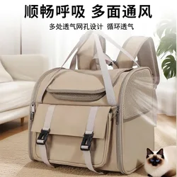 Mochila plegable extensible para gatos y perros pequeños en coche