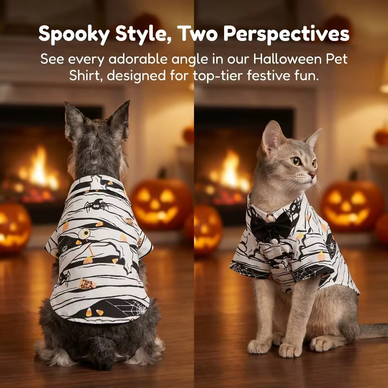 Disfraz Halloween Araña Momia para Perros y Gatos Pequeños - imagen 3