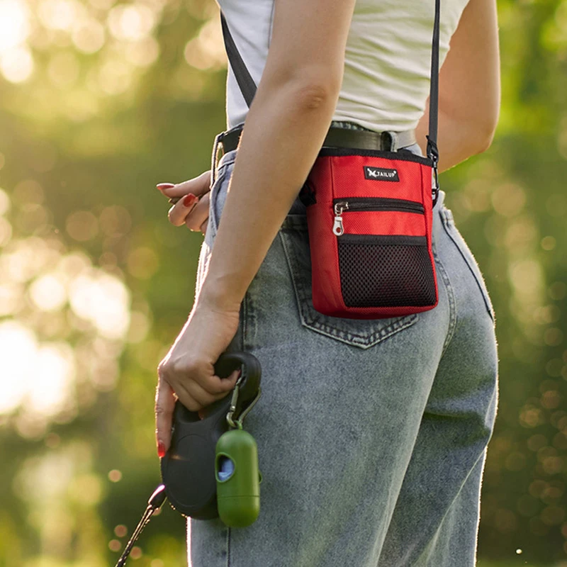 Bolsa de Cintura para Premios de Perro – Entrenamiento y Paseos