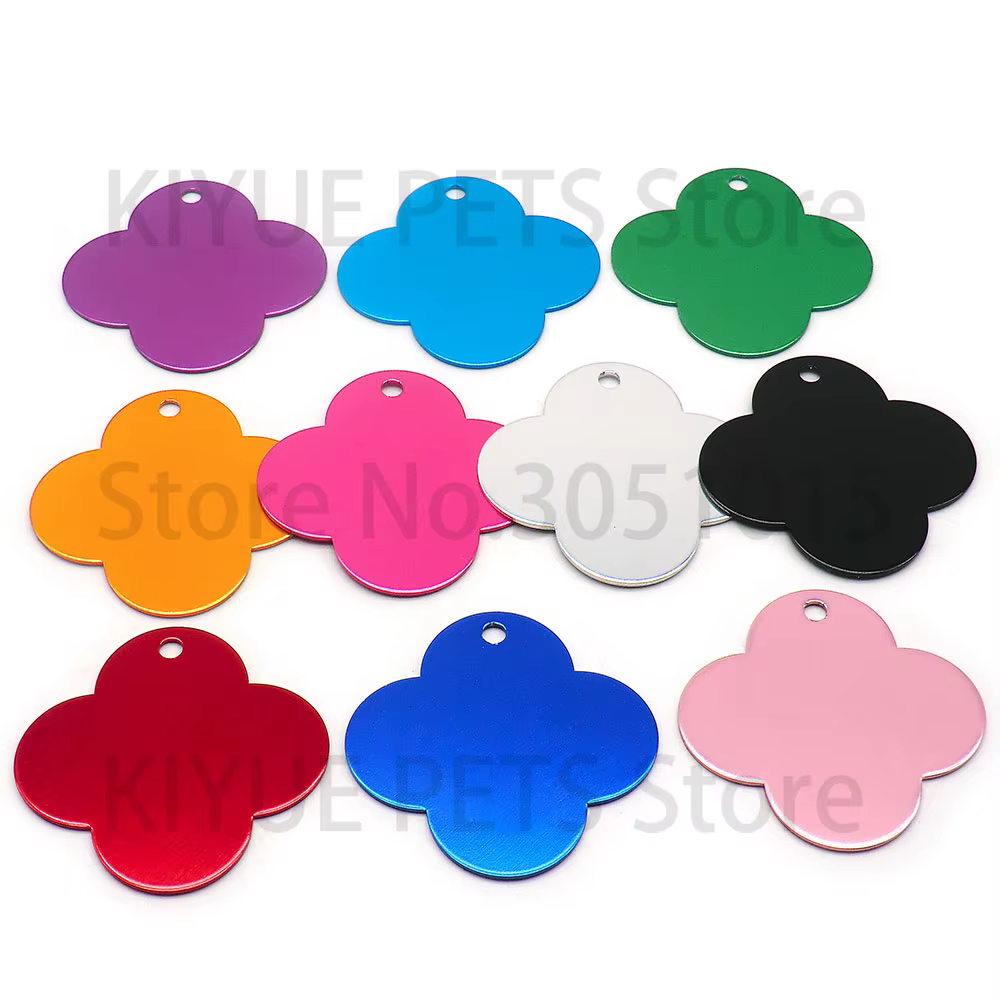 Placa identificativa con nombre grabado para gatos y perros - imagen 2
