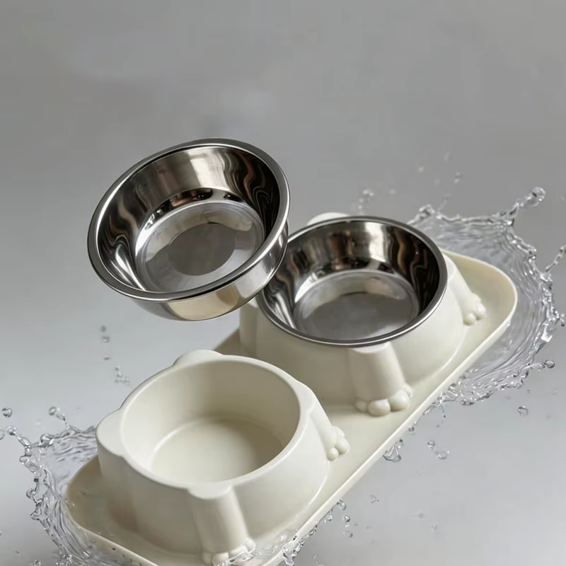 Cuenco antivuelco antideslizante para perros y gatos: comida y agua - imagen 3