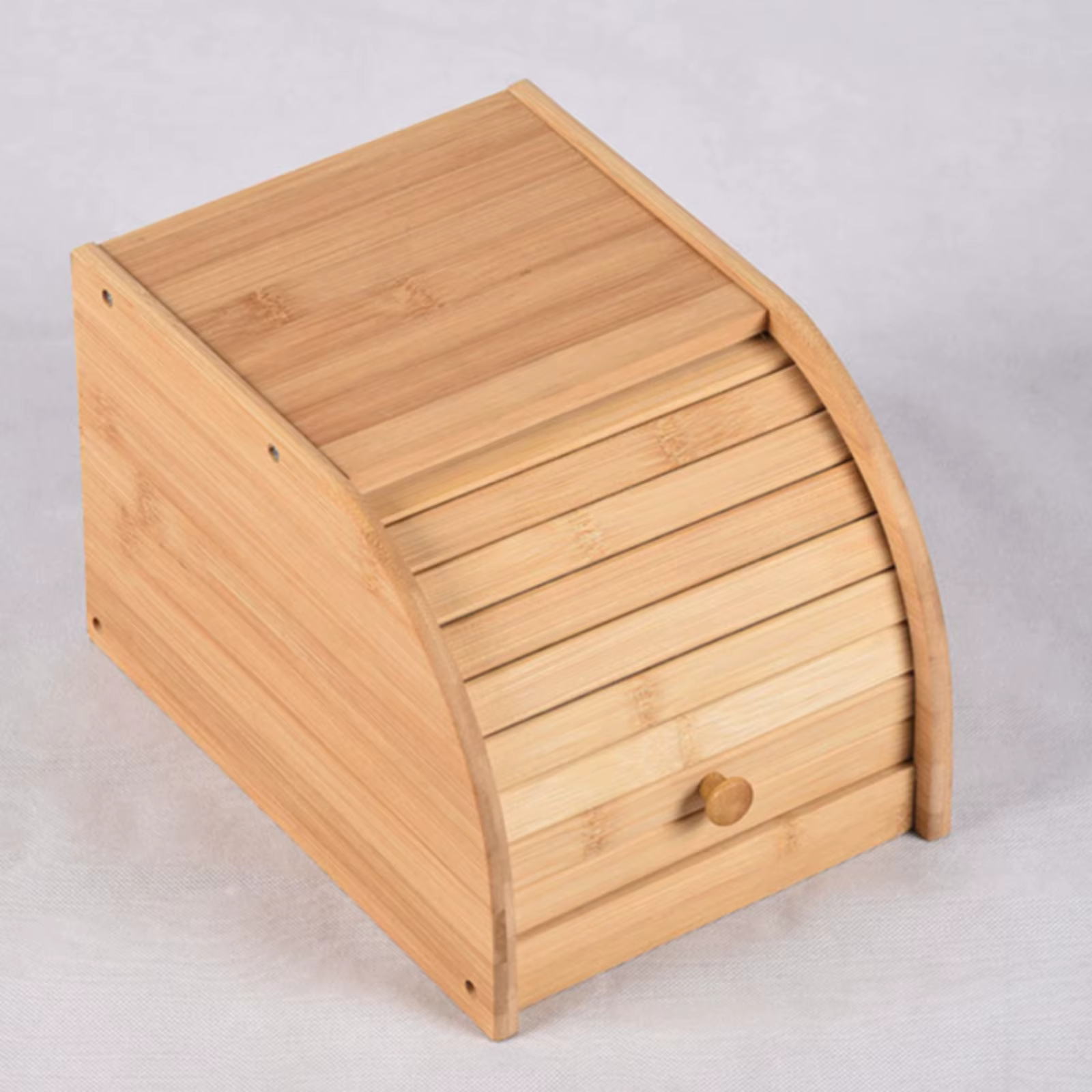 Caja de Pan de Dos Niveles – Organizador Compacto para Despensa - imagen 3