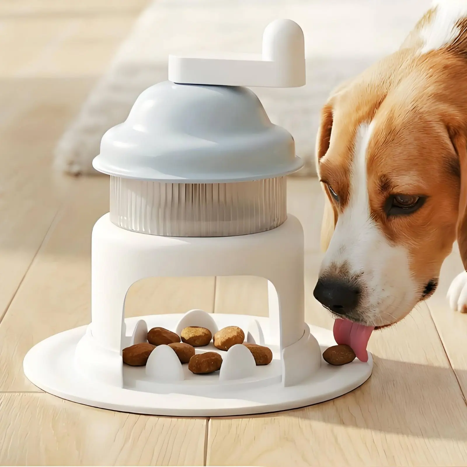 Juguete interactivo para perros dispensador de golosinas tipo hielo - imagen 2