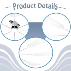 Deflector ventilación aire acondicionado central para gatos y perros