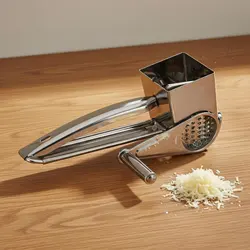 Rallador giratorio de queso manual fácil de usar para cocinar
