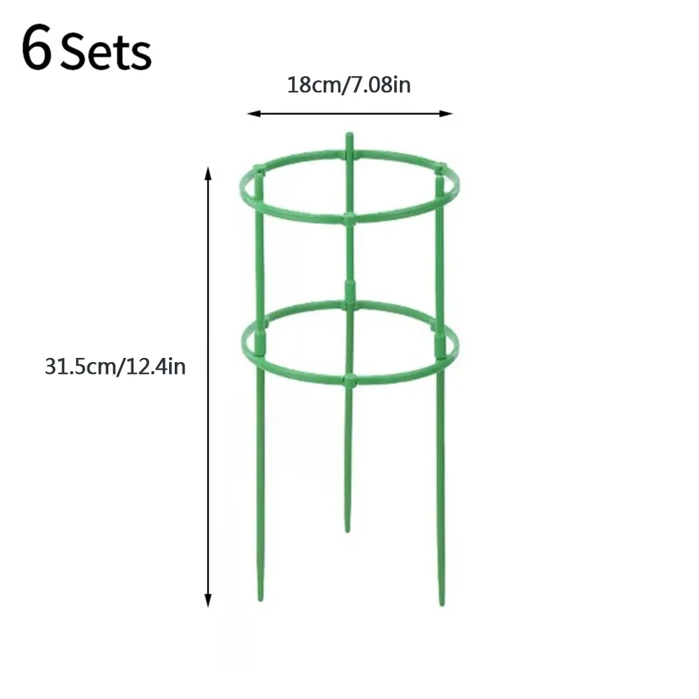 Estructura semicircular y varillas