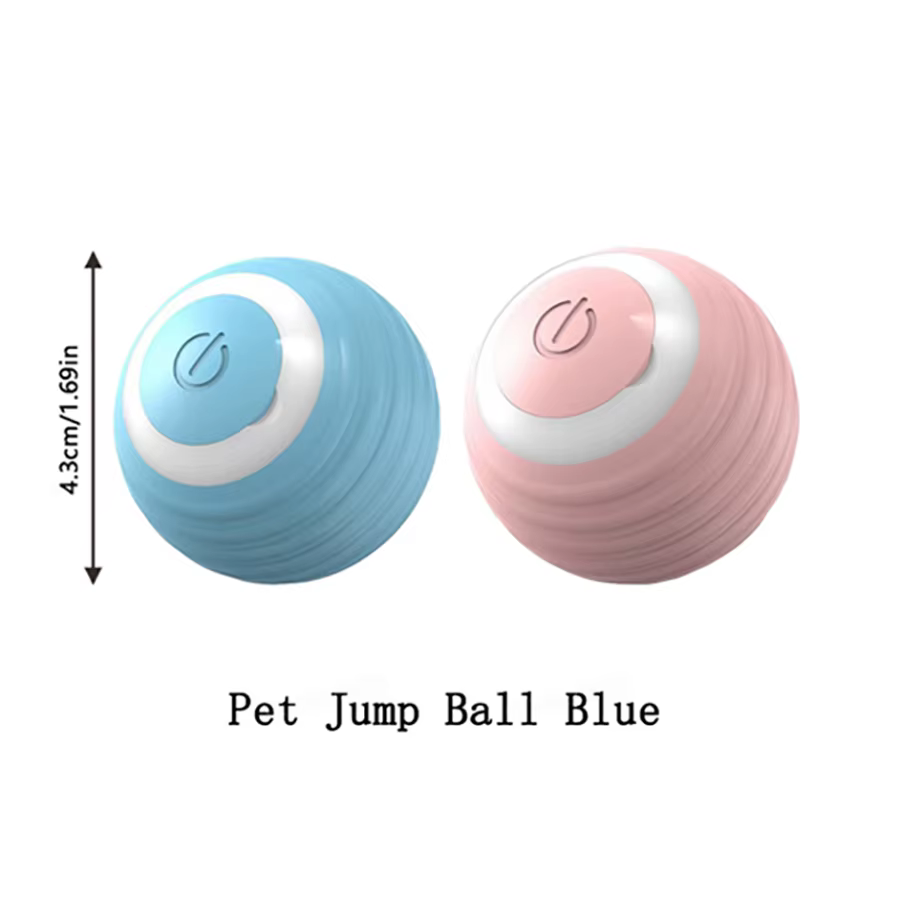 Pelota interactiva para gatos PetTumbly en acción