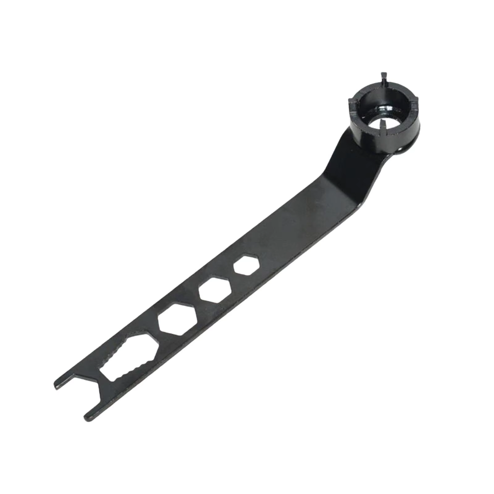 Llave de 4 garras para amoladora angular con mango ergonómico